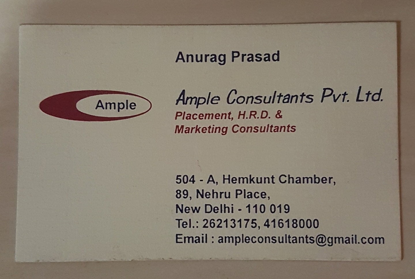 Ample Consultants Inc.